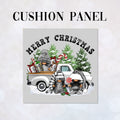 CUSHION Panel Christmas Gnomes Grey CP-1402