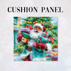 CUSHION Panel Colourful Santa CP-1403