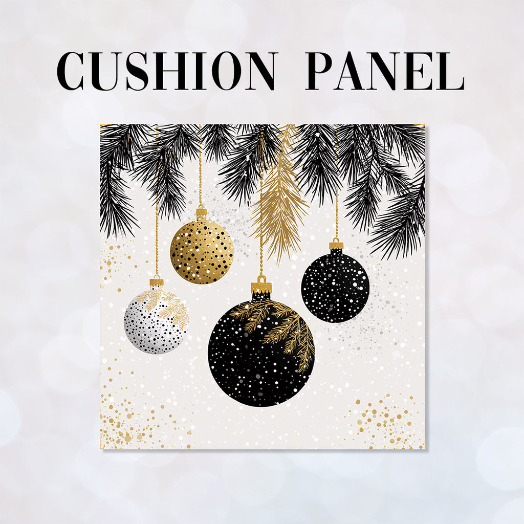 CUSHION Panel Elegant Baubles CP-1406