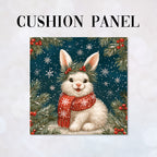 CUSHION Panel Winter Bunny CP-1409