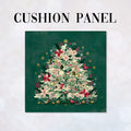 CUSHION Panel Christmas Tree Green CP-1411