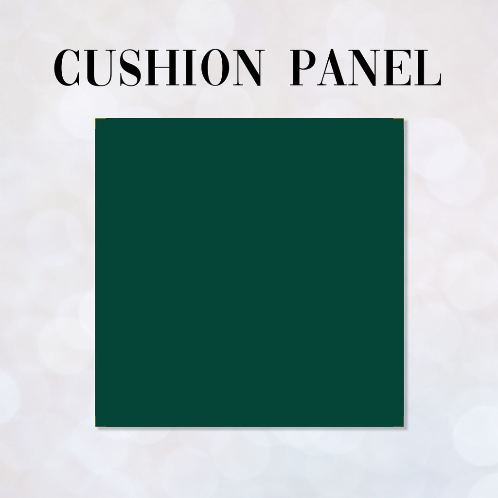 CUSHION Panel Christmas Tree Green CO-ORD CP-1412