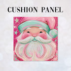 CUSHION Panel Pink Santa CP-1413