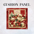 CUSHION Panel Santa and Teddy 2 CP-1415