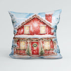 CUSHION Panel Winter Cottage CP-1417