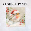 CUSHION Panel Winter Robin CP-1421