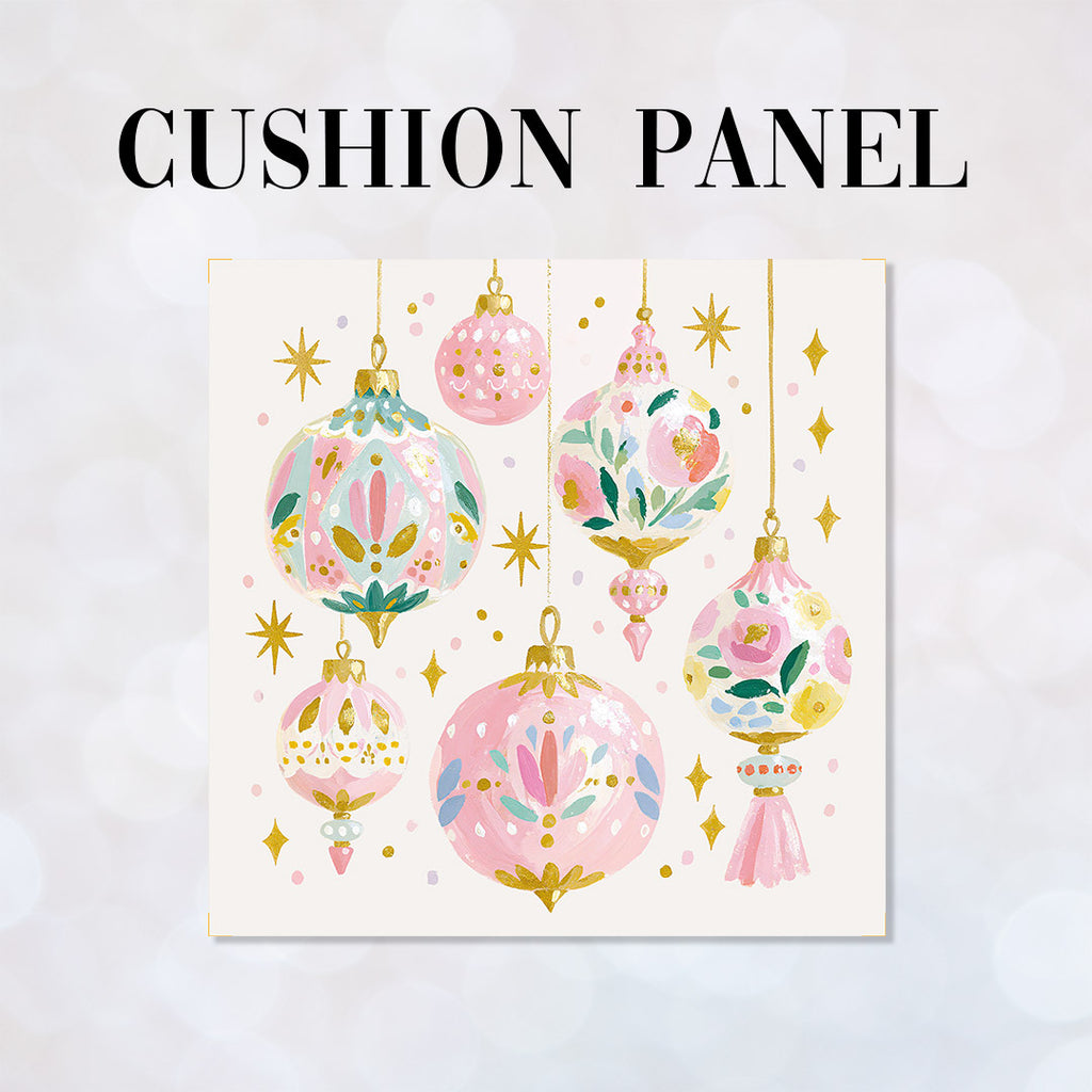 CUSHION Panel Pastel Baubles 2 CP-1425