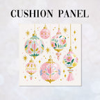 CUSHION Panel Pastel Baubles 2 CP-1425