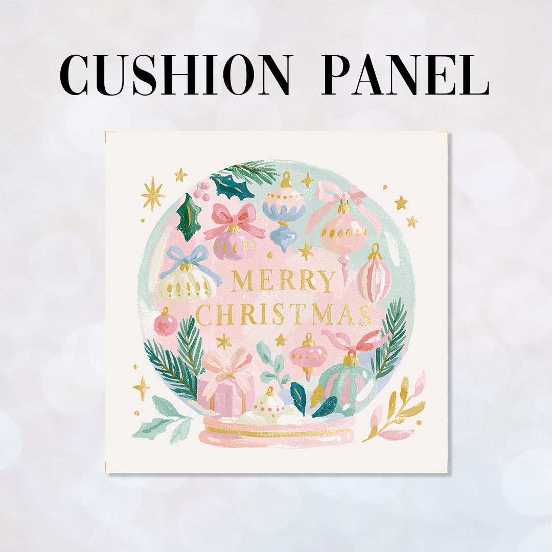 CUSHION Panel Pastel Snowglobe 1 CP-1427