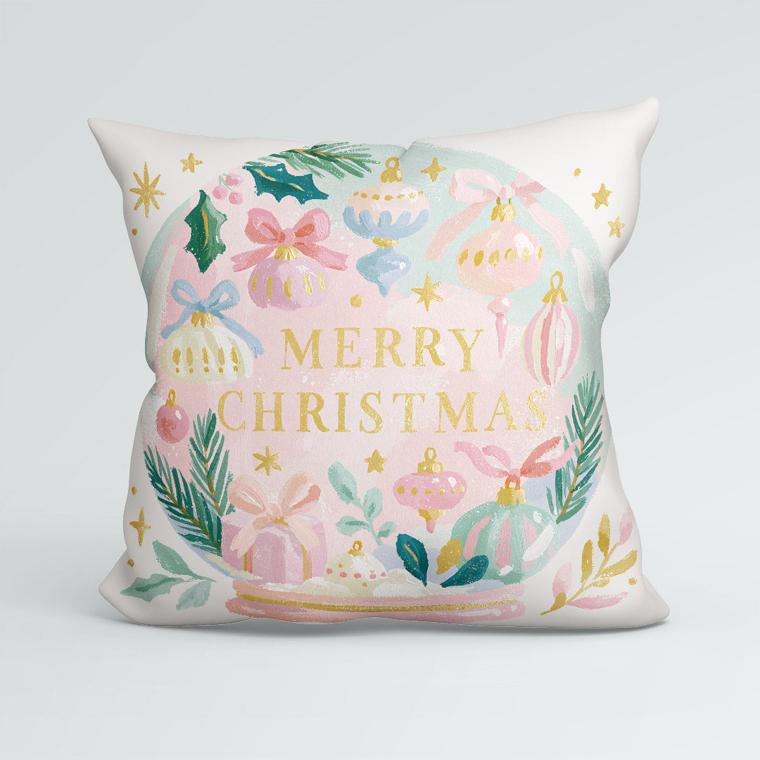 CUSHION Panel Pastel Snowglobe 1 CP-1427
