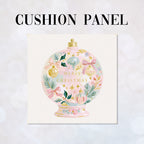 CUSHION Panel Pastel Snowglobe 2 CP-1428