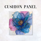 CUSHION Panel Abstract Ink Flower 1 CP-150