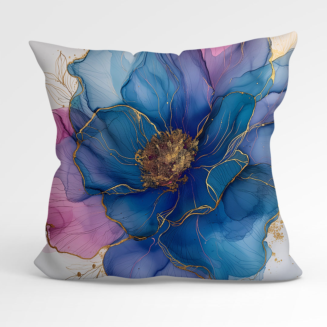 CUSHION Panel Abstract Ink Flower 1 CP-150