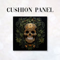 CUSHION Panel Gold Skull CP-164