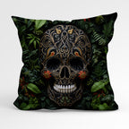 CUSHION Panel Forest Skull CP-173