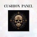 CUSHION Panel Gothic Skull CP-175