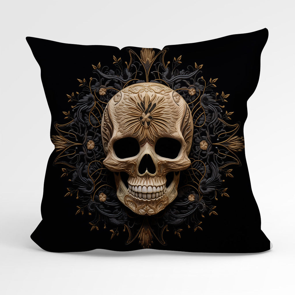 CUSHION Panel Gothic Skull CP-175