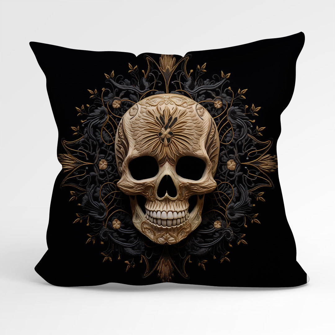 CUSHION Panel Gothic Skull CP-175