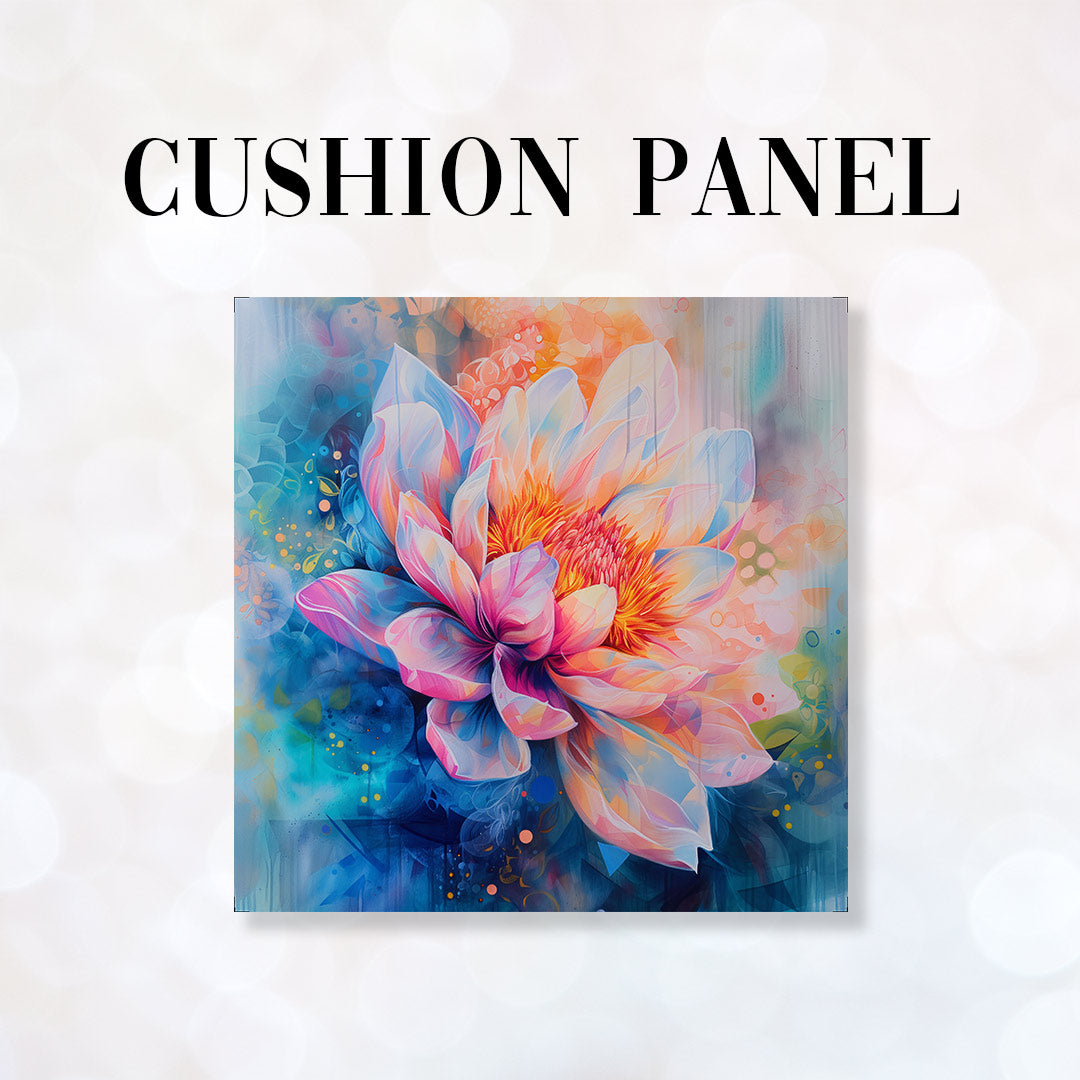 CUSHION Panel Floral Fantasia Luminous Petals CP-184