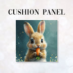 CUSHION Panel Bunny and Carrot CP-125