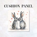 CUSHION Panel Bunny Love CP-126