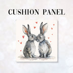 CUSHION Panel Bunny Love CP-126
