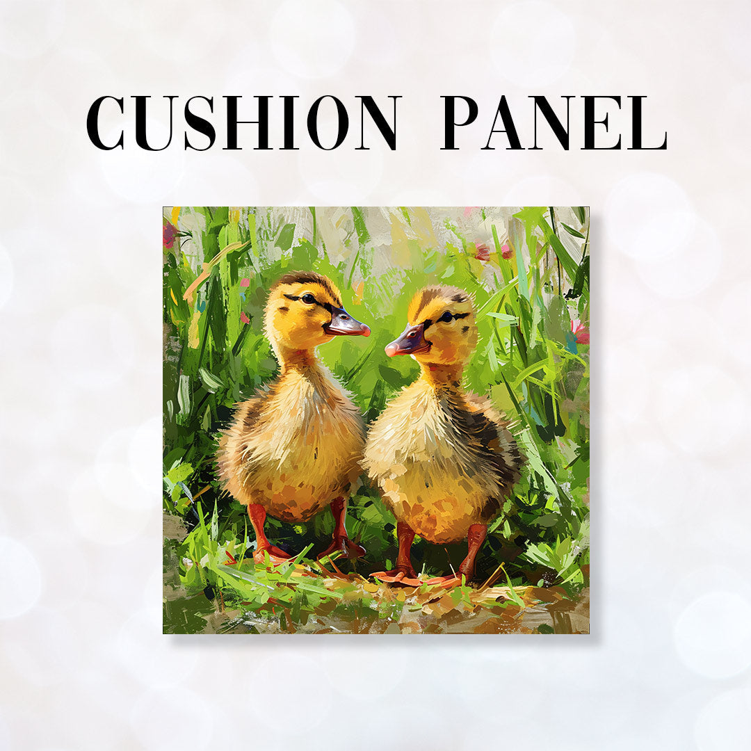CUSHION Panel Duckling Green CP-127