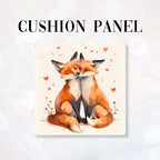 CUSHION Panel Fox Love CP-128