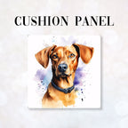 CUSHION Panel Hungarian Vizsla White CP-132