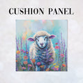 CUSHION Panel Pastel Meadow Sheep CP-239