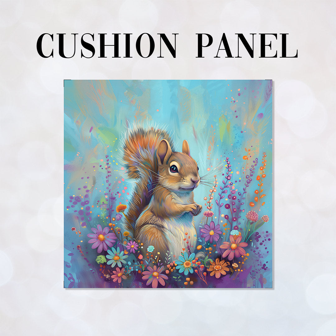 CUSHION Panel Pastel Squirrel CP-243