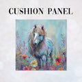 CUSHION Panel Pastel Horse CP-246