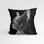 CUSHION Panel Chic French Bulldog CP-262