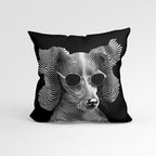 CUSHION Panel Chic Poodle CP-263