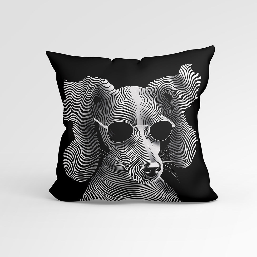 CUSHION Panel Chic Poodle CP-263