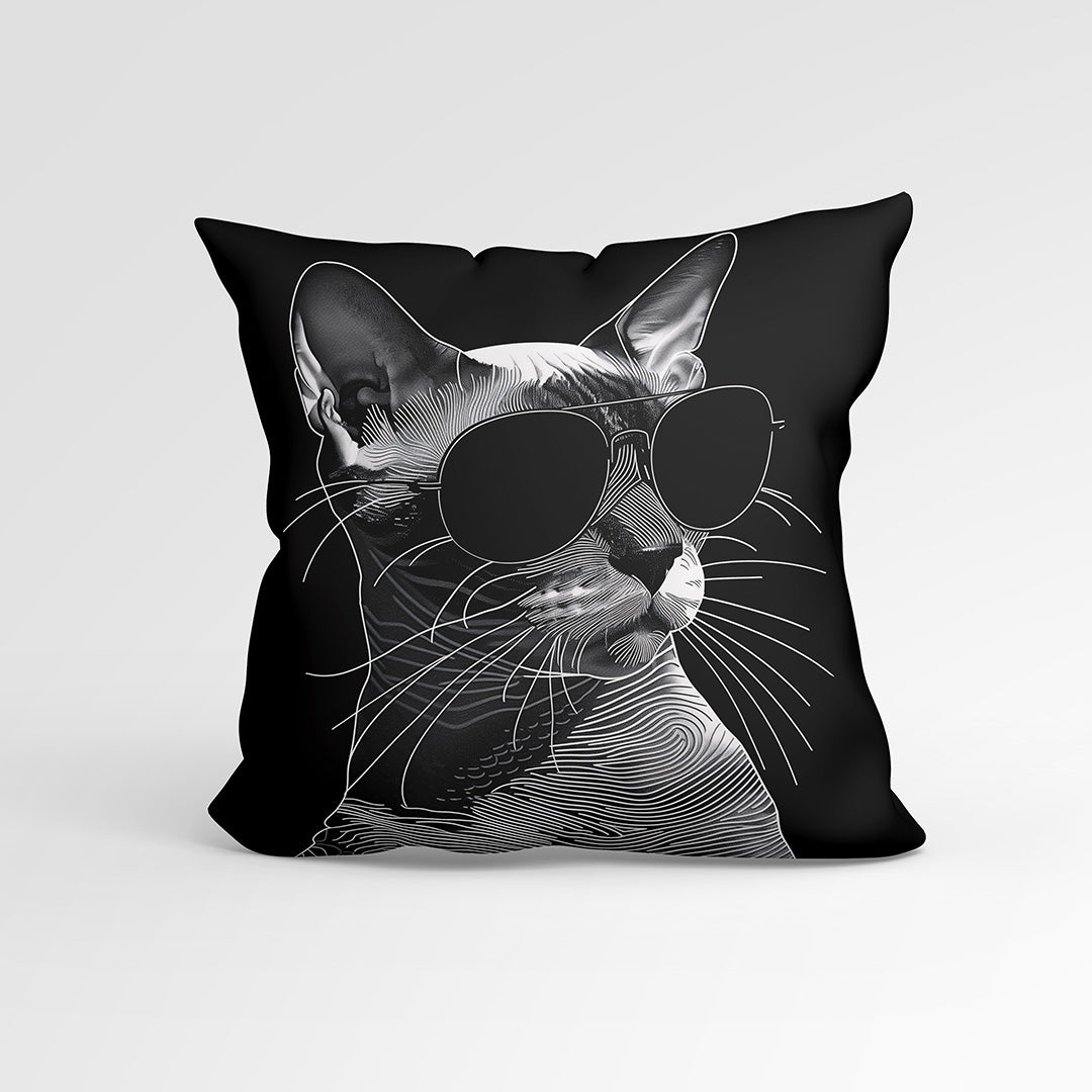 CUSHION Panel Chic Siam Cat 2 CP-264