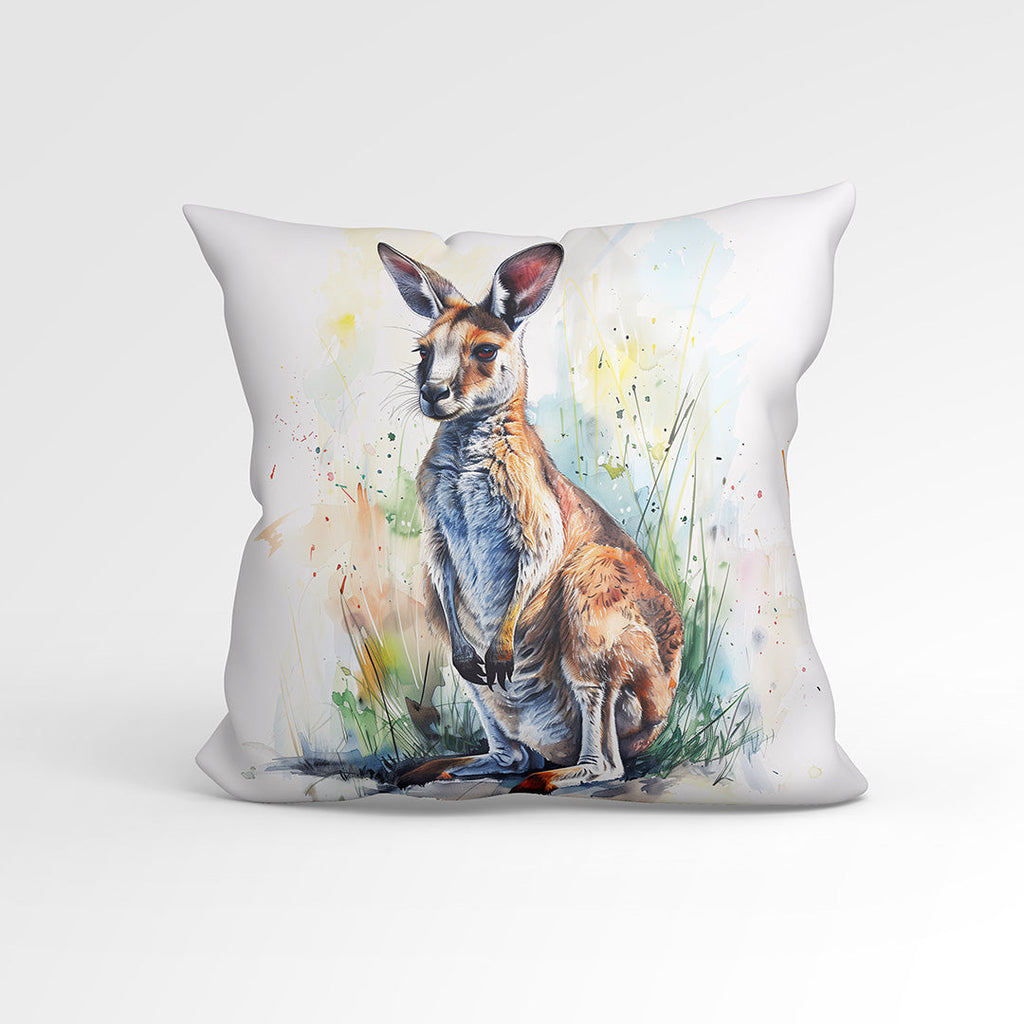 CUSHION Panel Watercolour Kangaroo CP-272