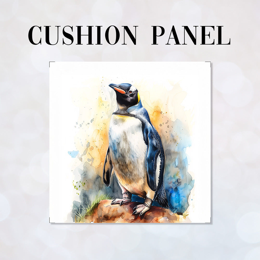 CUSHION Panel Watercolour Penguin 2 CP-276