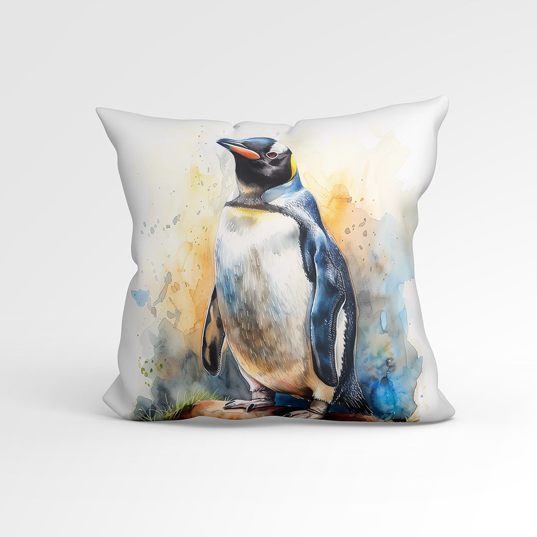 CUSHION Panel Watercolour Penguin 2 CP-276