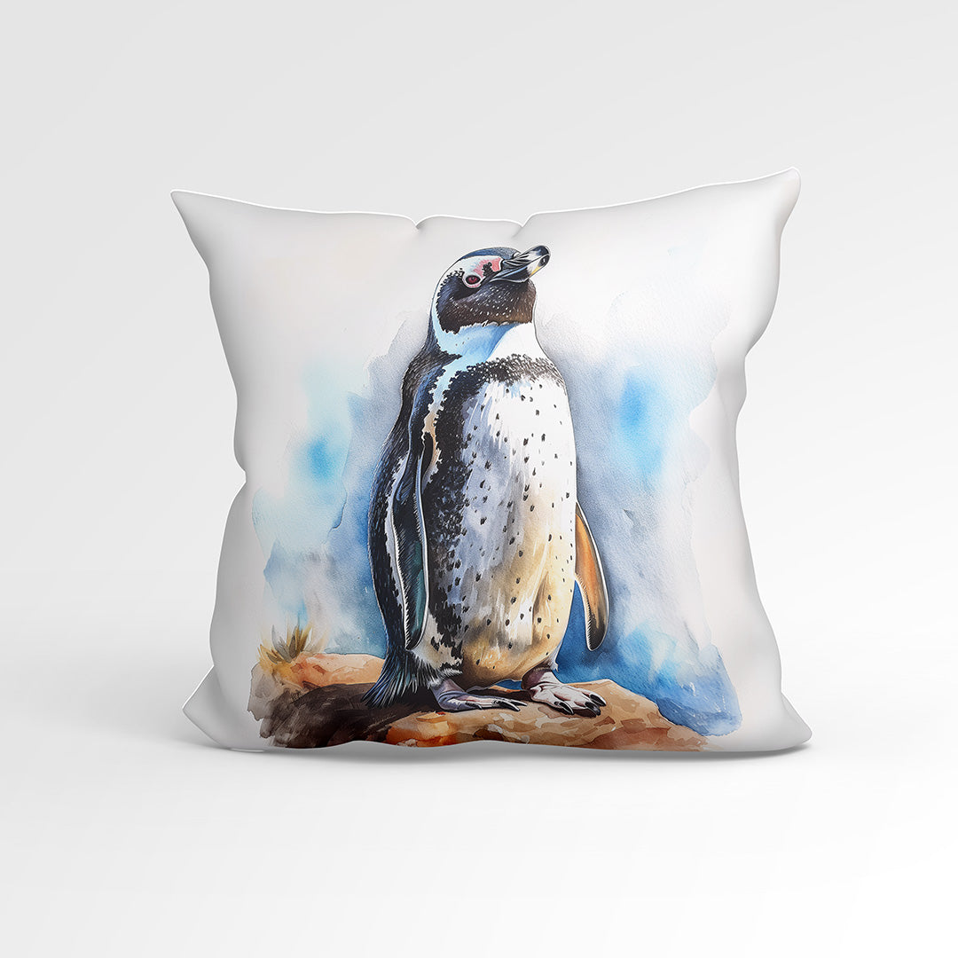 CUSHION Panel Watercolour Penguin CP-278