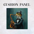 CUSHION Panel Saxophone Frog 4 CP-281