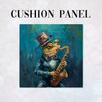 CUSHION Panel Saxophone Frog 3 CP-282