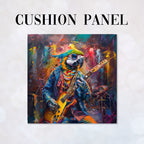 CUSHION Panel Rock'n'Roll Parrot CP-285