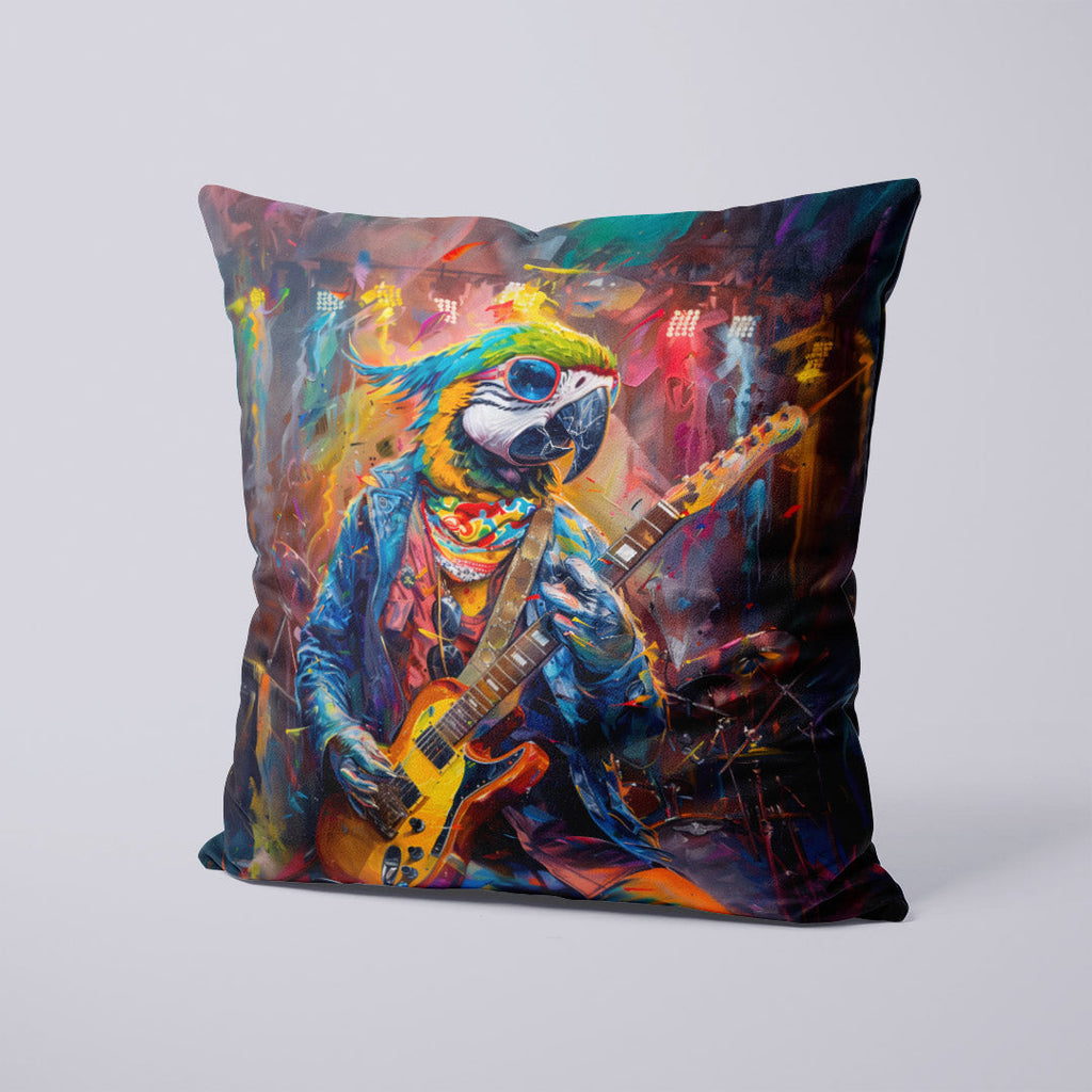 CUSHION Panel Rock'n'Roll Parrot CP-285