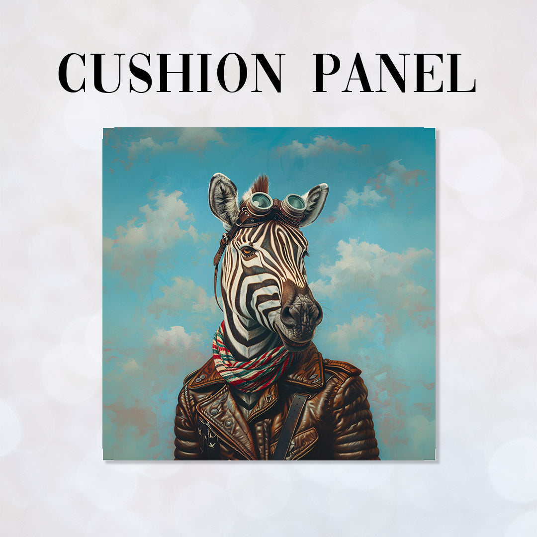 CUSHION Panel Aviator Zebra CP-291