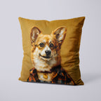 CUSHION Panel Hipster Corgi 2 CP-292