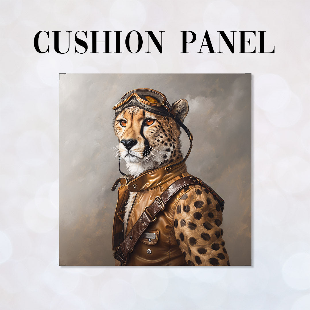 CUSHION Panel Aviator Cheetah CP-295