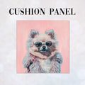 CUSHION Panel Chihuahua Fur Glamour CP-300