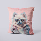CUSHION Panel Chihuahua Fur Glamour CP-300