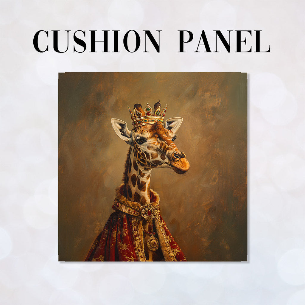 CUSHION Panel Regal Giraffe CP-303